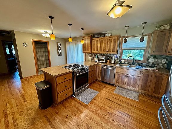 Beautiful Kitchen Off Garage
