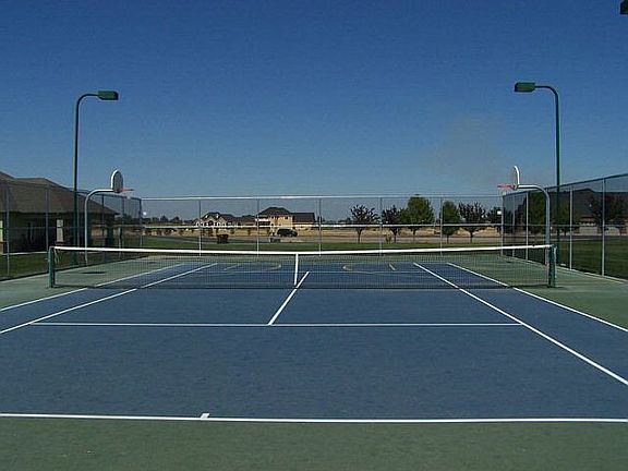 tennis courts