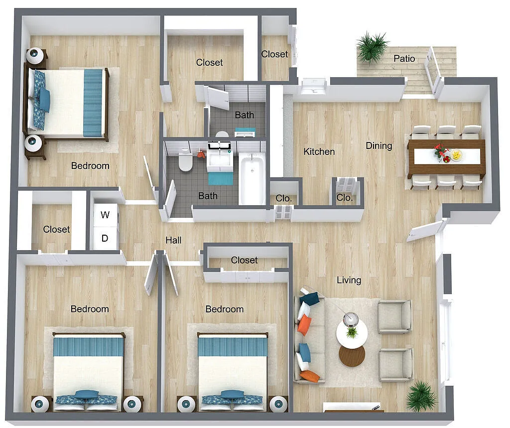 Floor plan G-3X2