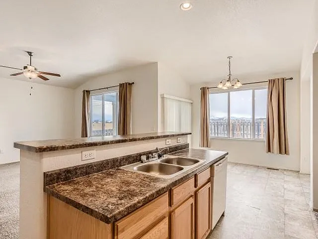 Kitchen Island with bar seating
Formal Dining too!