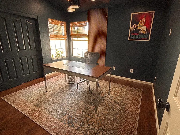 Flexible bonus room ideal for a home office, playroom, or study.