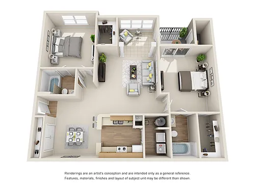 Floor plan Cypress - B4SR