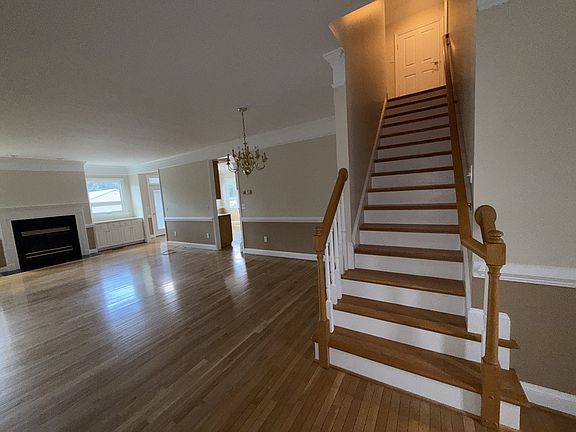 Stairs to upstairs master suite, loft, storage