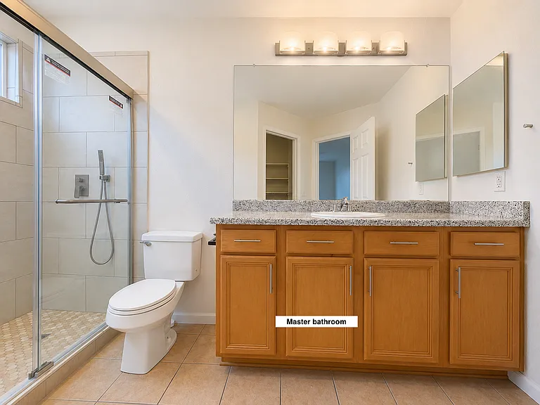 Master bathroom