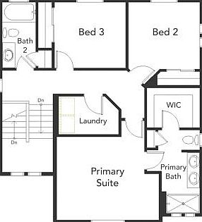 Layout of the Clydesdale third level