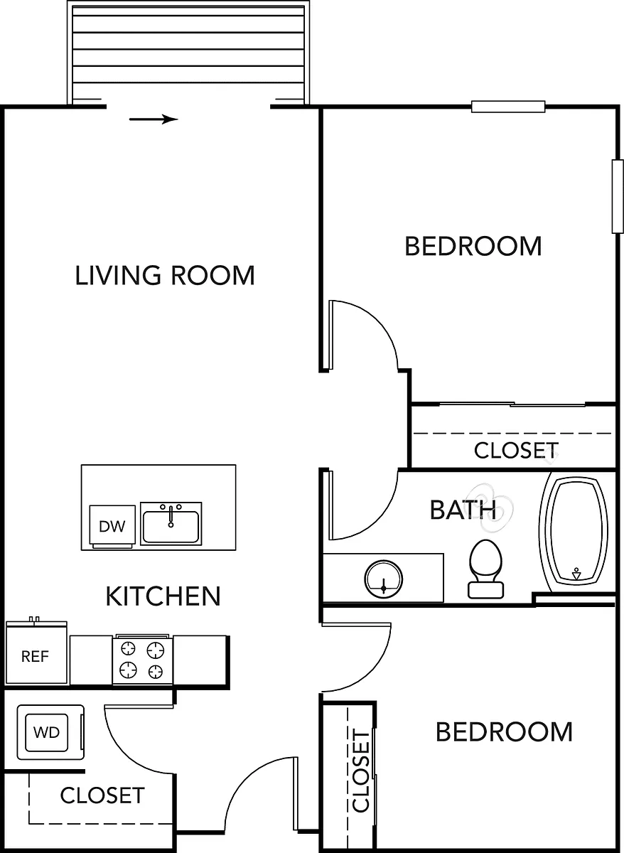 Floor plan Brighton C6