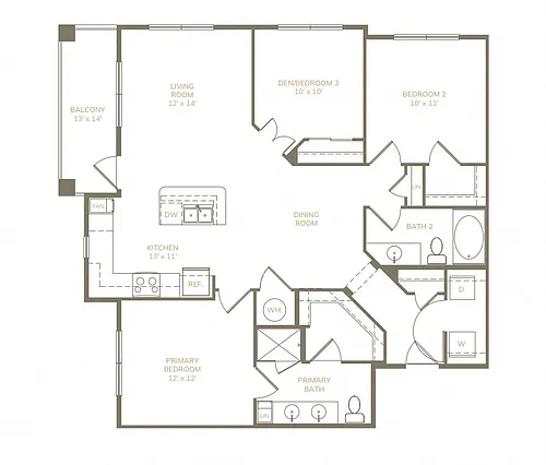Floor plan C1