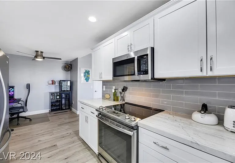 All stainless appliances