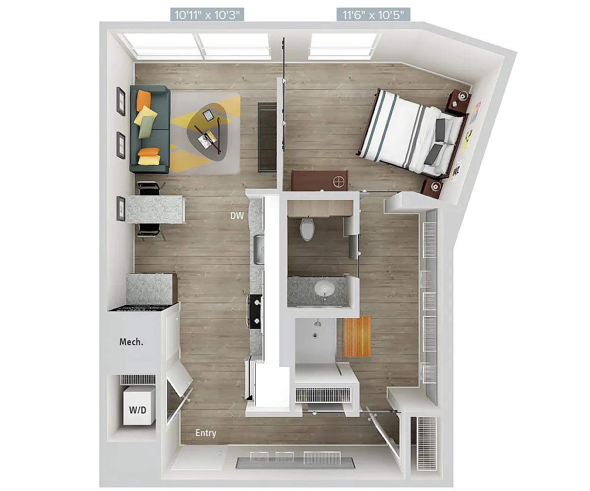 Floor plan 217