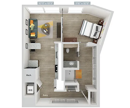 Floor plan 217