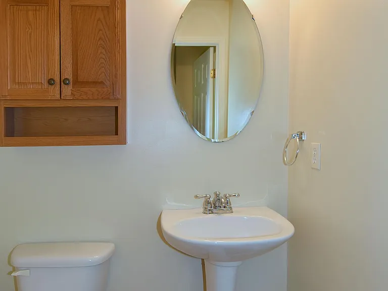 Nice sized powder room on the main floor.