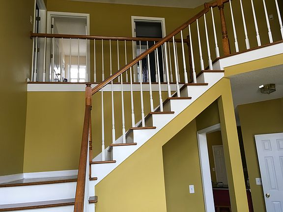 Two story foyer