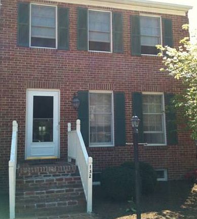 front of townhouse