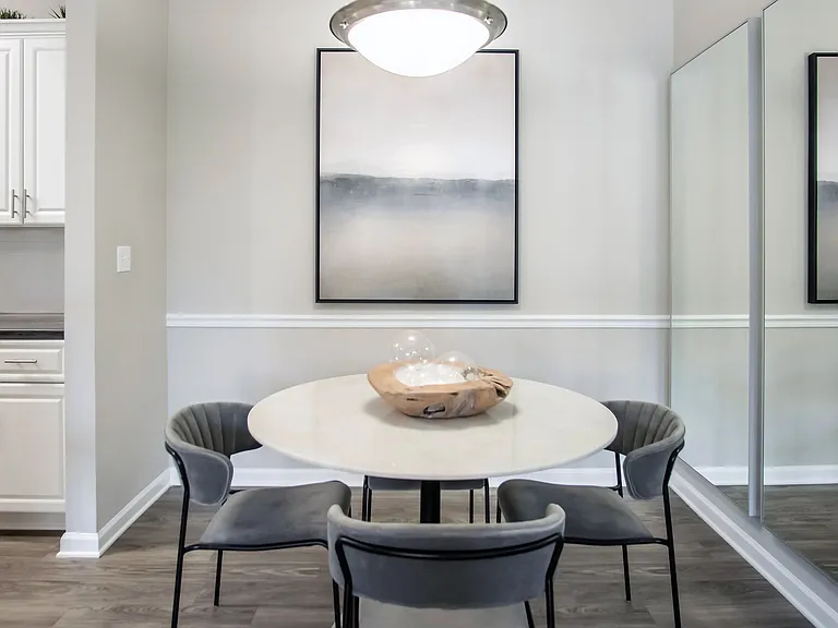 Discover the charming appeal of our cozy and intimate dining rooms.
