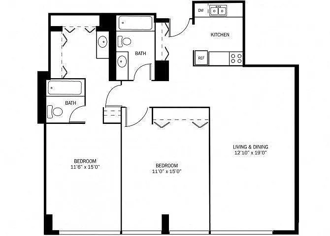 Floor plan Highland