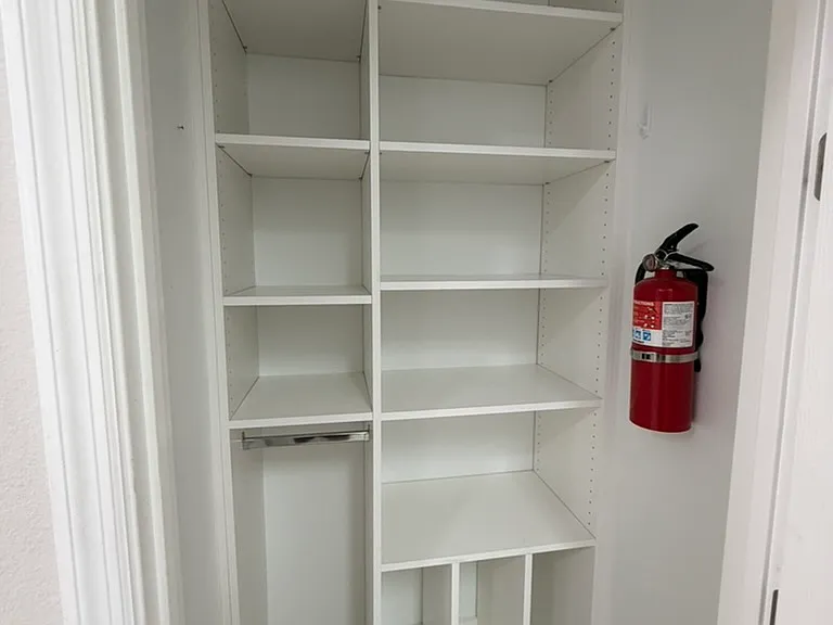 Second pantry with closet system
