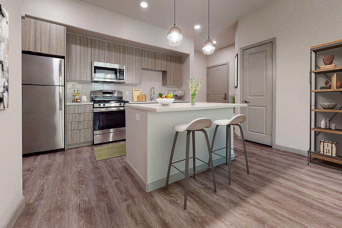 Kitchens with pendant lighting