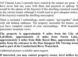 194 Chiarini Ln, La Follette, TN 37766