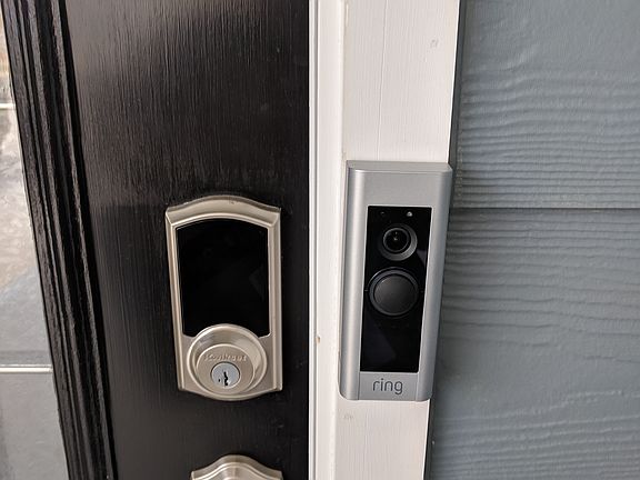 Keyless entry/ Ring doorbell