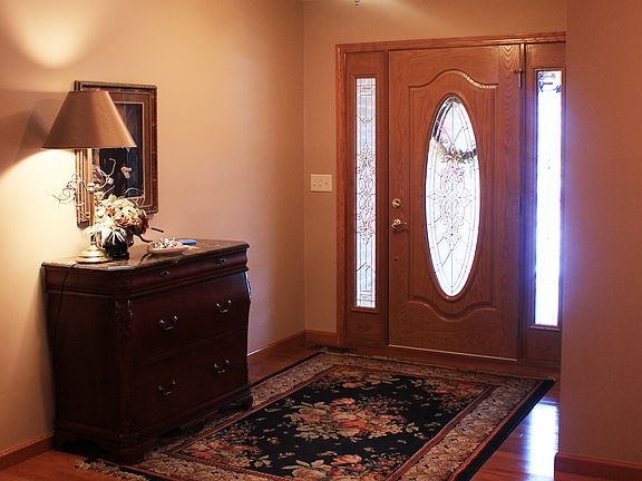 bright and spacious entry