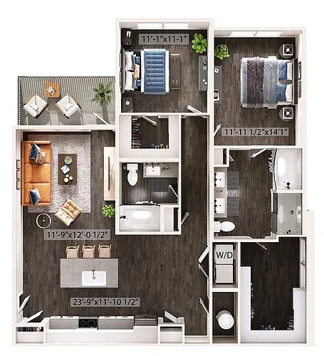 Floor plan Blackmore