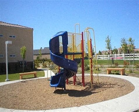 Westgate Courtyards playground slide