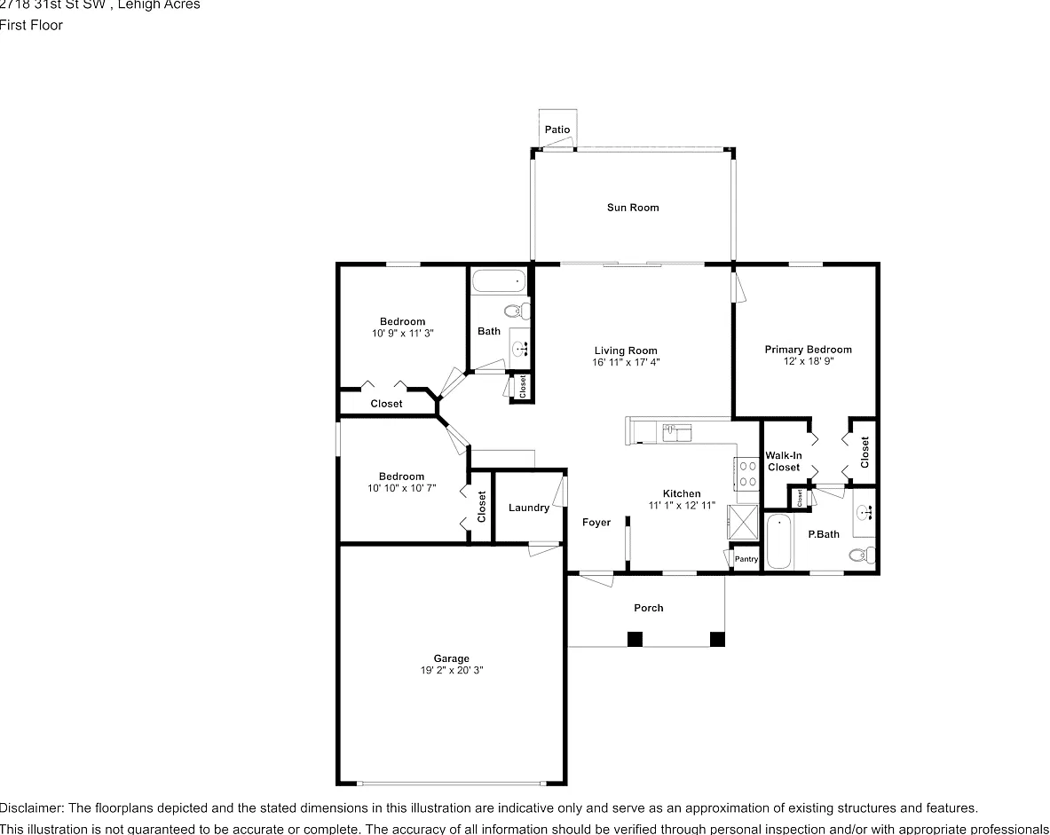 2718 31st St SW Lehigh Acres, FL 33976 — Photo 2