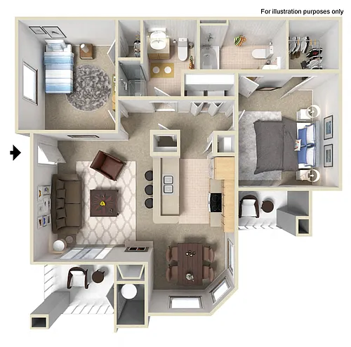 Floor plan Toscana