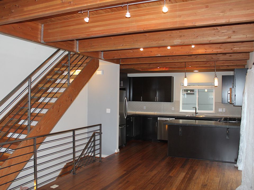 Living Area and Kitchen