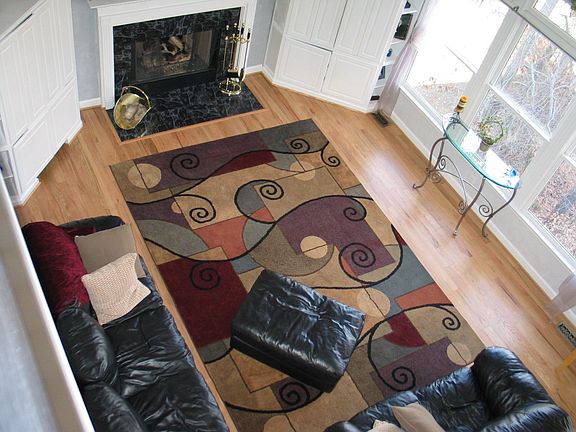 Looking down on the Great Room