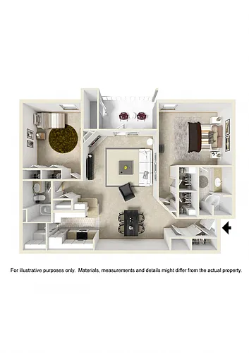 Floor plan Acadia