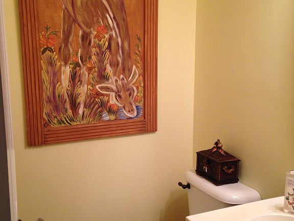 Downstairs half bath