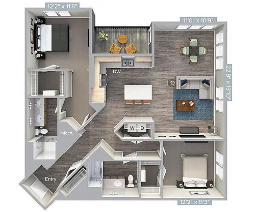 Floor plan BM15-1349