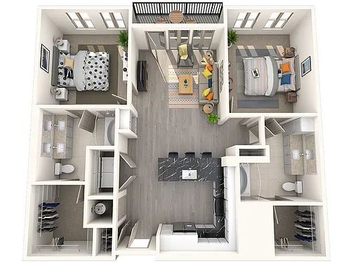 Floor plan B2E