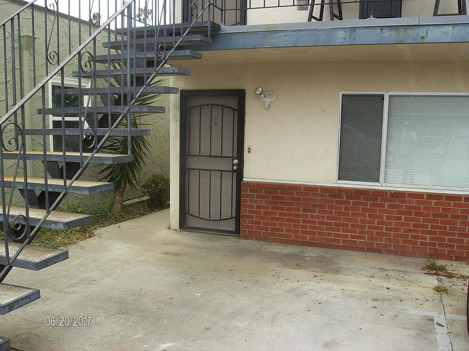 Front of apartment