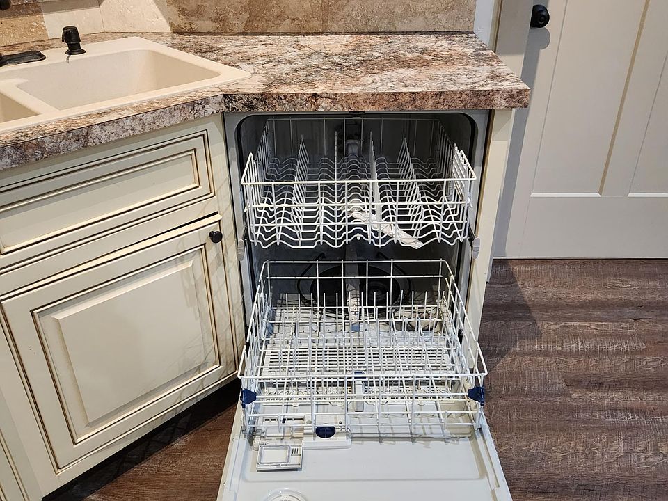 Stainless Steel Dishwasher interior