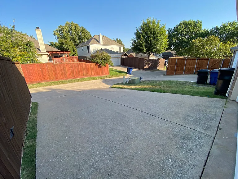 Garage Driveway - Entrance from Alley