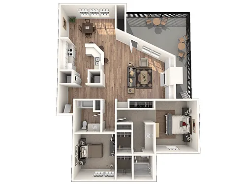 Floor plan Channings Mark - B2