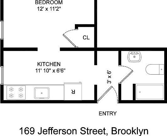 5th image of 169 Jefferson St APT 1F