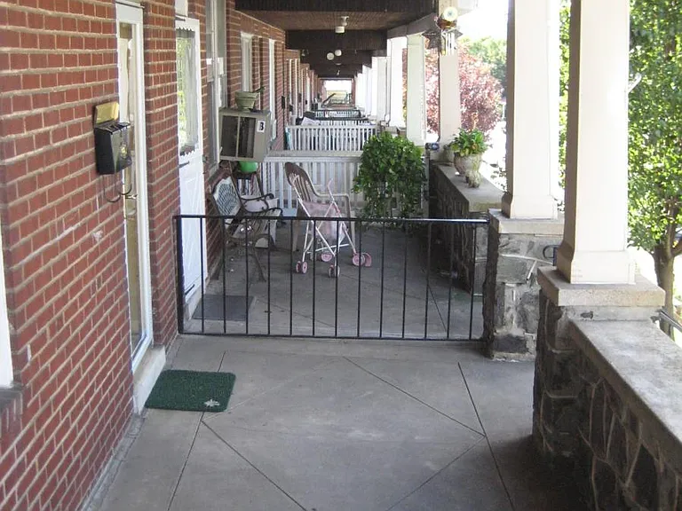 Front porch.
