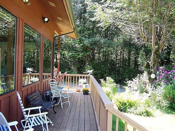 Sit out on your deck & relax