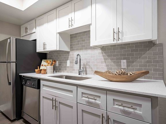 Platinum Tile Backsplash