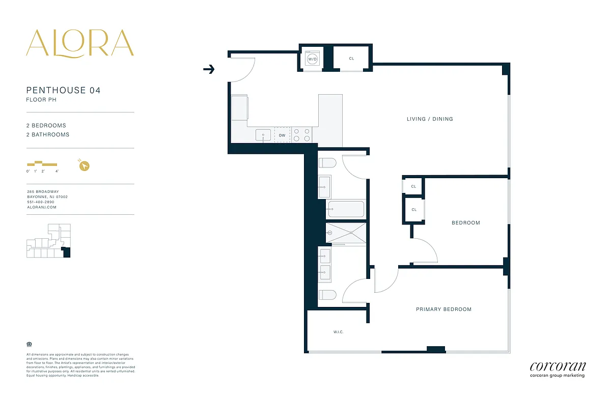 Floor plan 2BPH04