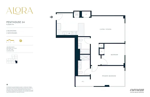 Floor plan 2BPH04