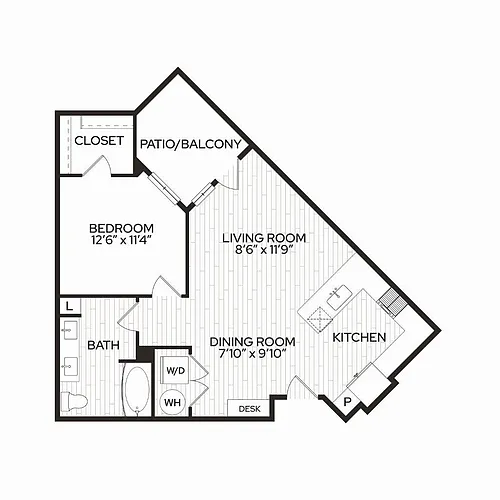 Floor plan A2H