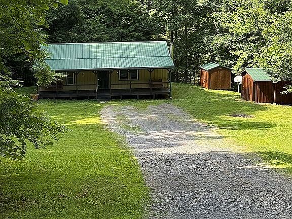Home and two outbuildings