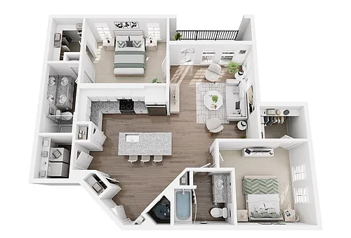 Floor plan TRIBUTARY