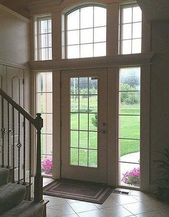 2 story Entryway