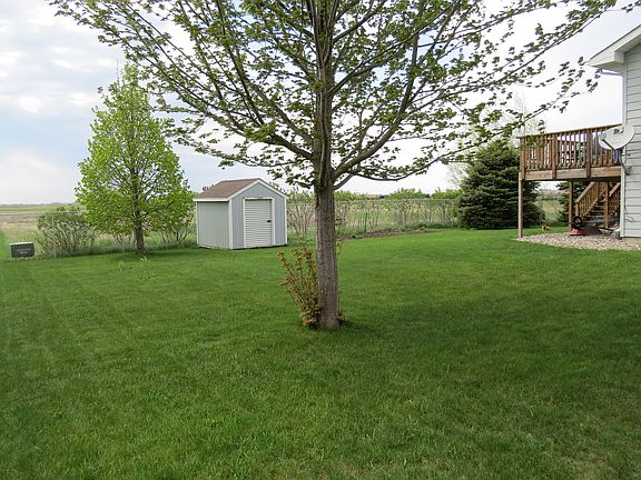 backyard, looking west