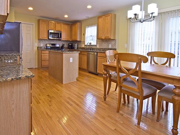 Shiny hardwood floors